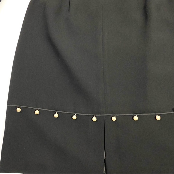 Harve Benares 2PC Skirt Suit Set SZ 6&8 - Picture 4 of 8